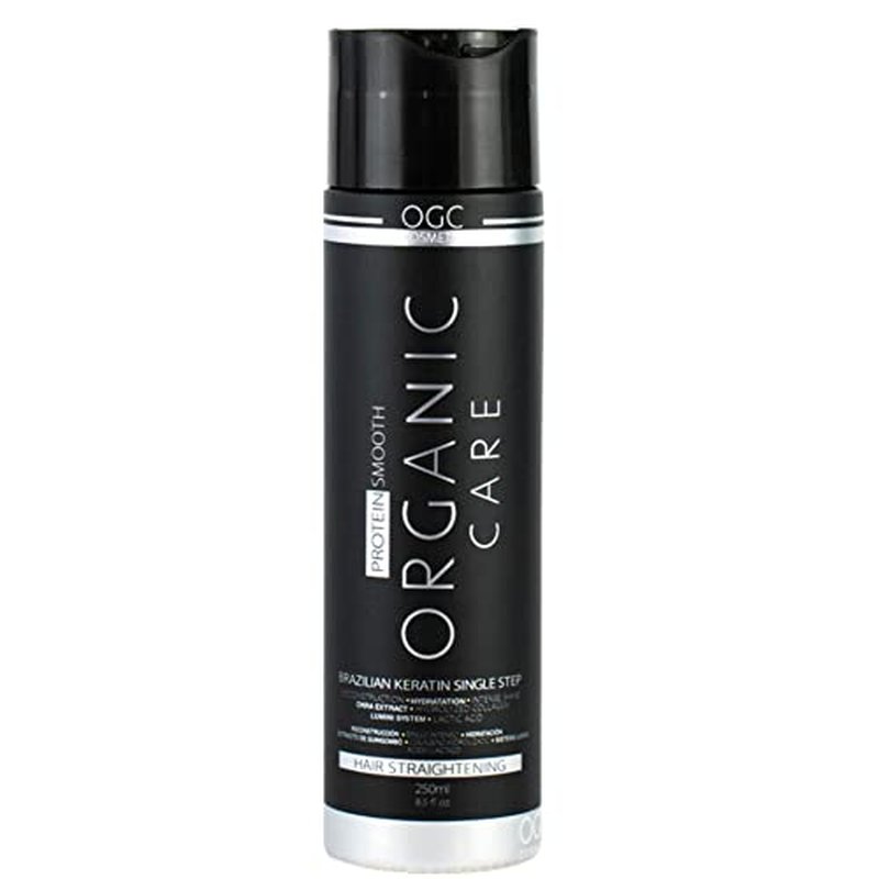 Brazilian Keratin Treatment Complex Blowout - Organic Care Cosmetics - 8.5 fl oz (250ml) - Hair Straightening