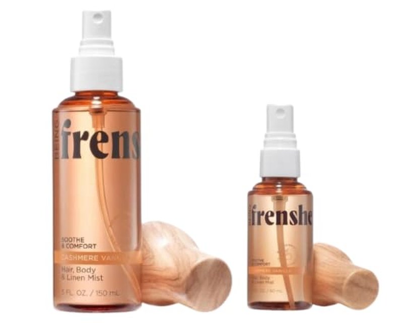 Cashmere Vanilla Mist Duo - Body & Linen Spray for Soothe and Comfort | 5 fl oz & 2 fl oz Mini
