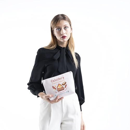 TSOTMO Calcifer's Bed & Breakfast Tote Bag Anime Lover Gift for Women Mother Best Friend