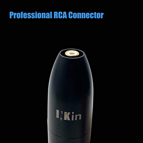 INKin Tattoo Machine Professional Tattoo Gun with Coreless Motor Rotary Tattoo Pen with RCA Connector for Tattoo Artrists and Beginners