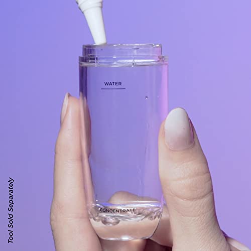 BeautyBio GLOfacial Hydro-Infusion Deep Pore Cleansing + Blue LED Clarifying Set: Tool + Concentrate