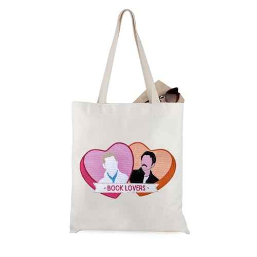 WCGXKO Novelty Movie Themed Charlie Swan Carlisle Cullen Book Lover Tote Bag