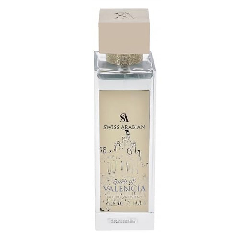 Swiss Arabian Spirit of Valencia - Arabian Perfumes for Women and Men - Long Lasting Extrait de Parfum - Citrus, Floral, Amber Perfume - 3.4 oz