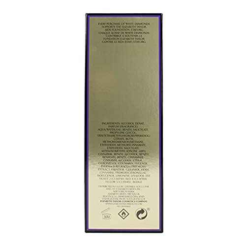 Elizabeth Taylor White Diamonds, 3.3 Fluid Ounce