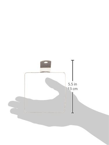 Winco x 4-Inch Square Egg Ring, Medium, Stainless Steel