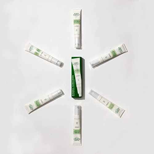 Mario Badescu Mineral Sunscreen SPF 30 for All Skin Types | Reef Safe, Oil-free Moisturizer Formulated with Zinc Oxide, Hyaluronic Acid & Antioxidants | 1.5 Fl Oz