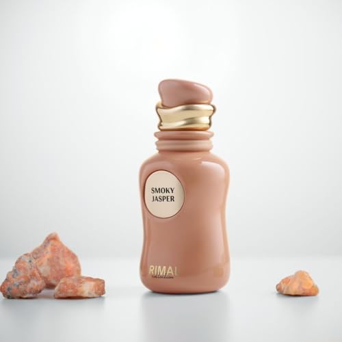 Smoky Jasper Long Lasting Arabian Perfumes for Women ? Eau de Parfum Spray 100ML (3.4 OZ) ? Embrace of Leather, Musk & Sandalwood Notes ? Ladies Perfume & Signature Gift for Women