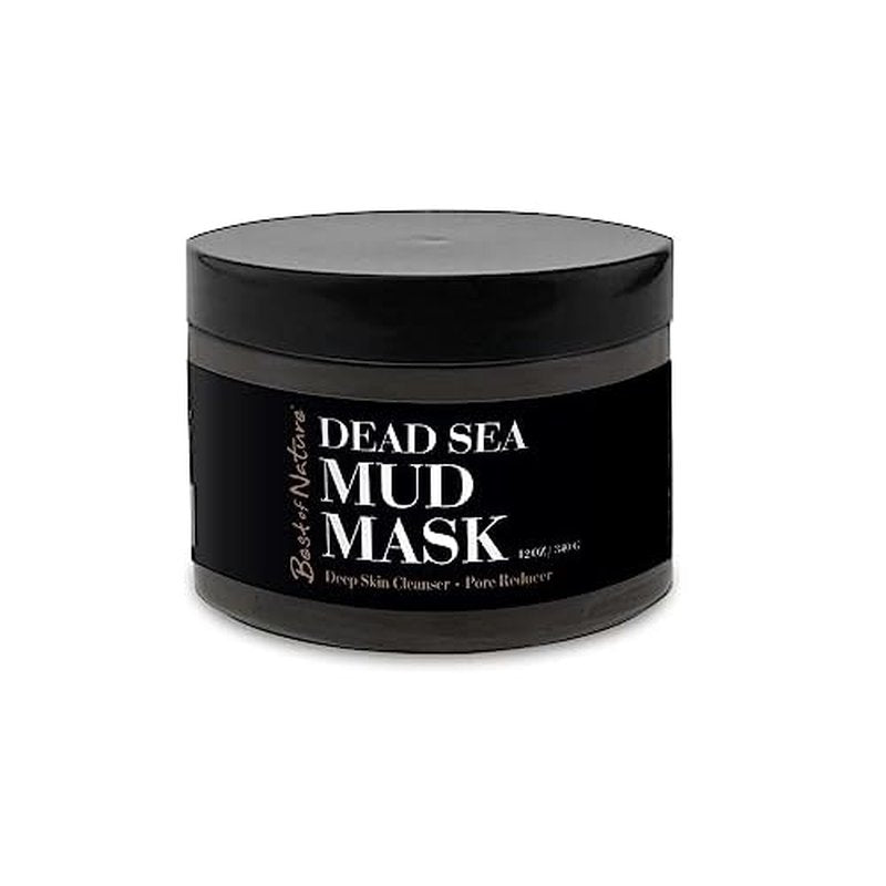 Best of Nature 100% Pure Dead Sea Mud ? Natural Detoxifying Facial & Body Mask ? Deep Cleansing for All Skin Types ? 6.5 oz Jar