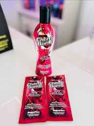Supre Cherry Bomb Red Hot Dark Accelerator Tanning Lotion 8 oz.