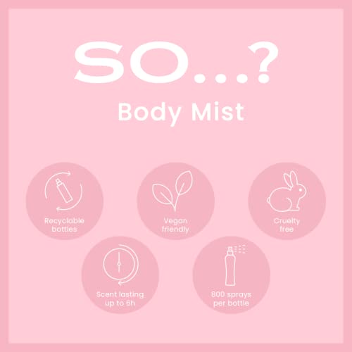 So¡¦? Mykonos Nights Body Mist - Perfume for Women - Fruity, Vanilla Scent - Perfect Gifts for Women - Refreshing Body Spray for Women - 6.9 oz