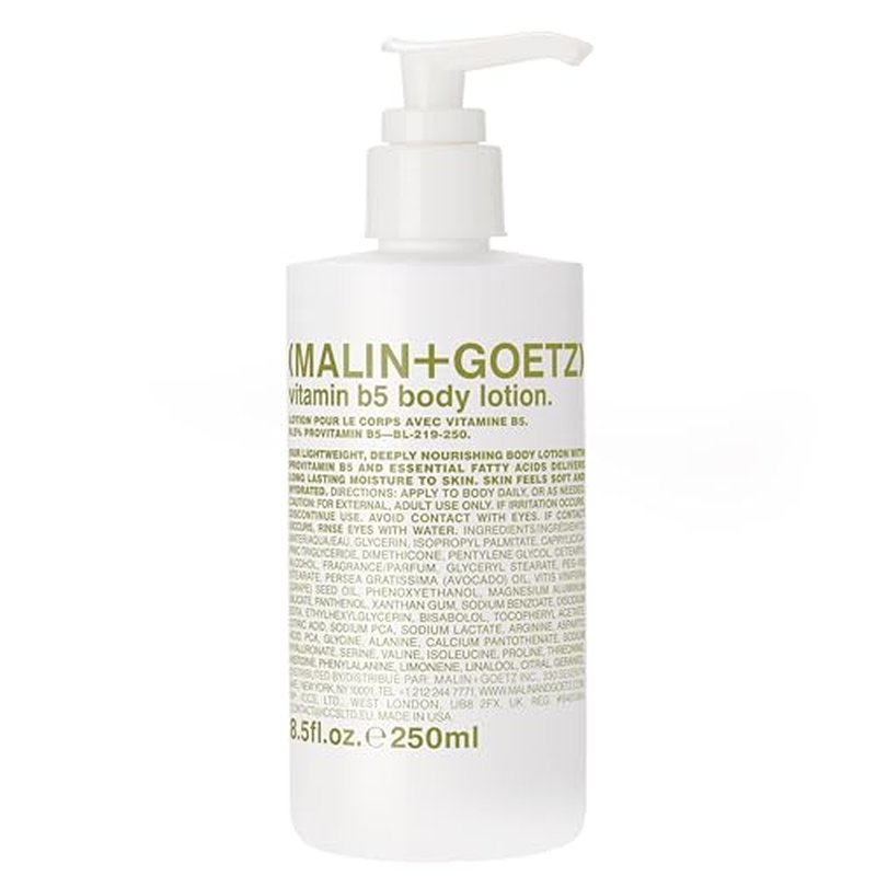 MALIN+GOETZ Vitamin B5 Body Moisturizer & Lotion, Lightweight, Fast-Absorbing Hydration with Pro-Vitamin B5 and Fatty Acids, Softens and Soothes Skin, Vegan, Cruelty-Free (Various Sizes)