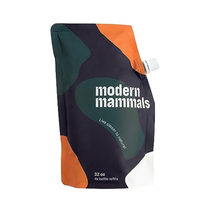 Modern Mammals Men's Shampoo Alternative I Sulfate Free CoWash I Enhances Natural Hair Volume I Lather Free, Cleansing, Hydrating, Replaces Conditioner, 2 in 1, I Barber Recommended (32oz)
