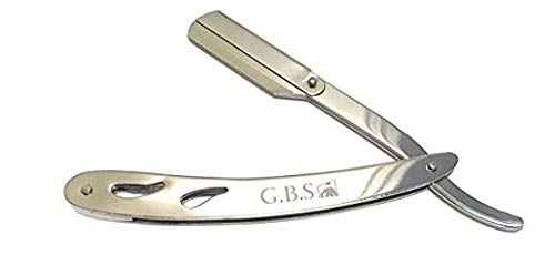 G.B.S Men’s Beard Care grooming Kit style shape Maintain Beard - Scissors Stainless Barber Shavette 2 sided comb Boar beard brush + Blades