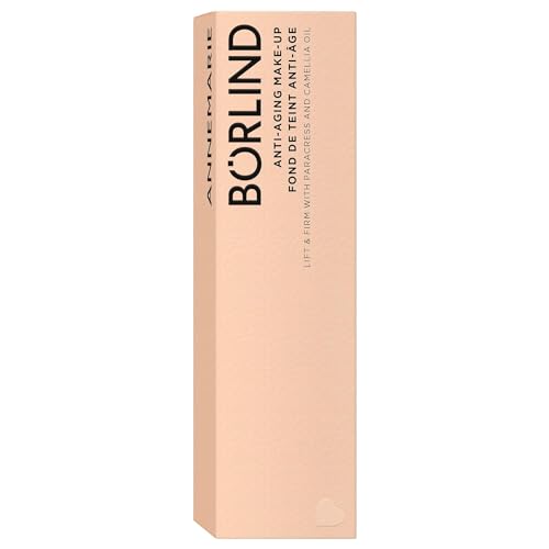 ANNEMARIE B?RLIND - ANTI-AGING MAKE UP - almond - smoothing, lifting & refining foundation, with natural ingredients, high coverage, 1.01 Fl. Oz.