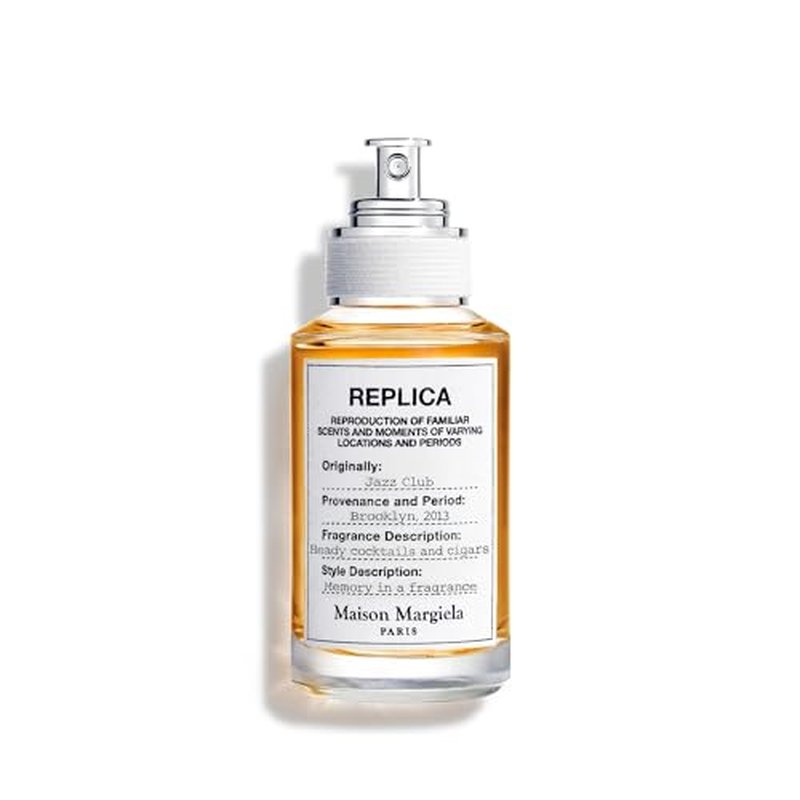 Maison Margiela - Replica - Jazz Club Eau de Toilette - Warm & Spicy Scent - With Vanilla, Rum Accord, & Tobacco