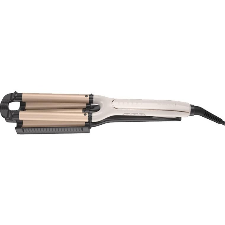 Remington 4-in-1 Adjustable Hair Waver - Pure Precision Technology for Versatile Styles | Cream, 1 Count
