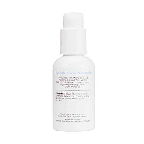 Alpha Skin Care Essential Facial Moisturizer, Hyaluronic Acid, Deep Soothing Hydration, Reduces Lines & Wrinkles, Anti-Aging, Normal to Dry Skin, 2 Oz