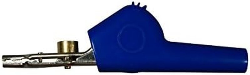 Alligator Clip Bed-of-Nail Set - Large Straight Nose Clips in 5 Colors