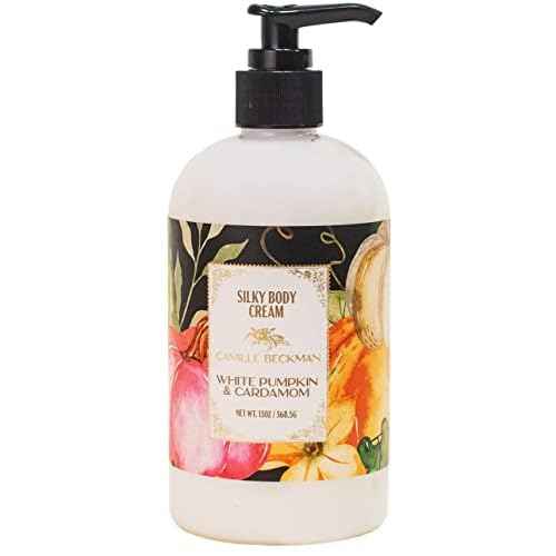 Camille Beckman Silky Body Cream (White Pumpkin & Cardamom, 13 Ounce)