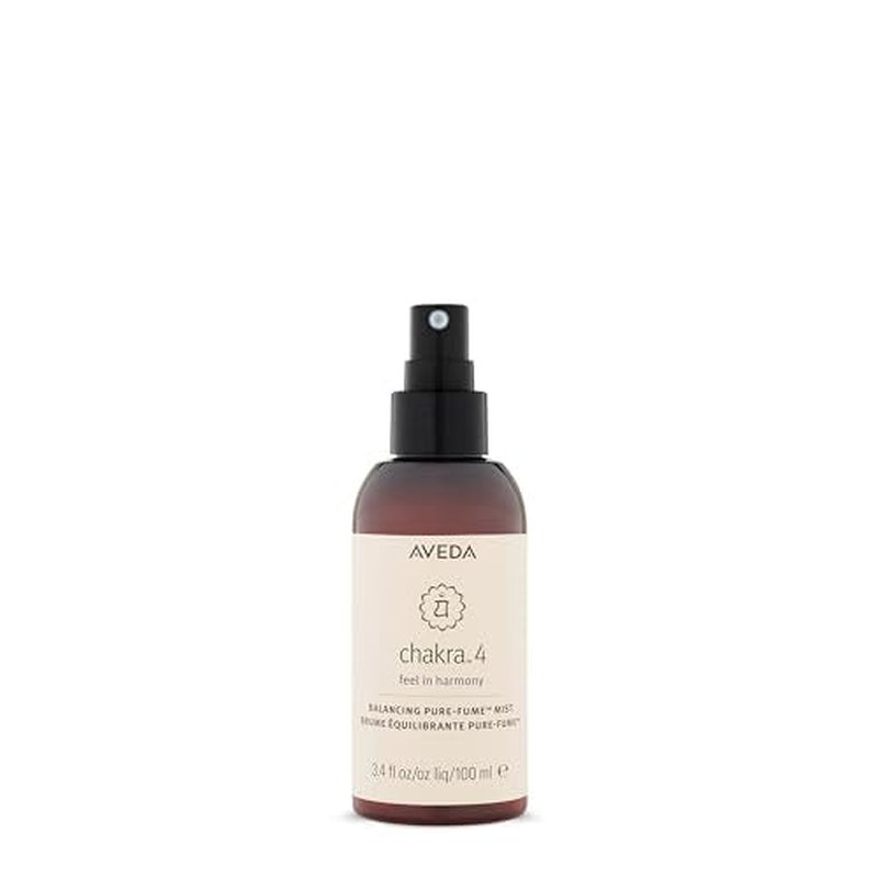 Aveda Chakra 4 Balancing Pure-Fume Mist: Heart | Body & Room Spray | Balances Power Chakra | With Sandalwood, Organic Mandarin & Palmarosa, 3.4 Fl Oz