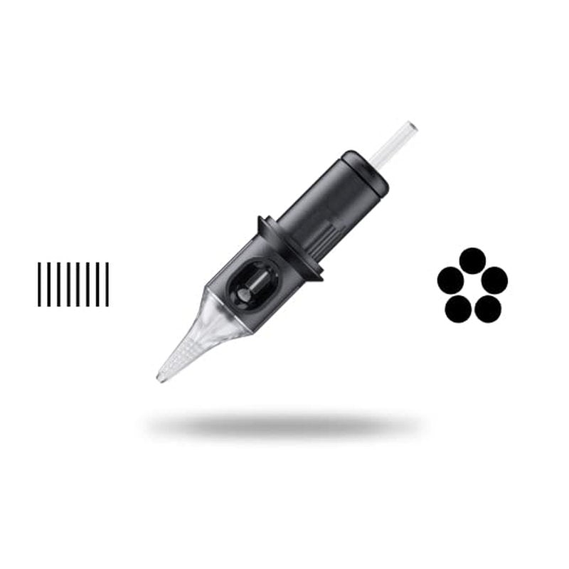 Cheyenne Tattoo Cartridges - 0.30mm Liner Capillary Needles for Precision | 20 Pack