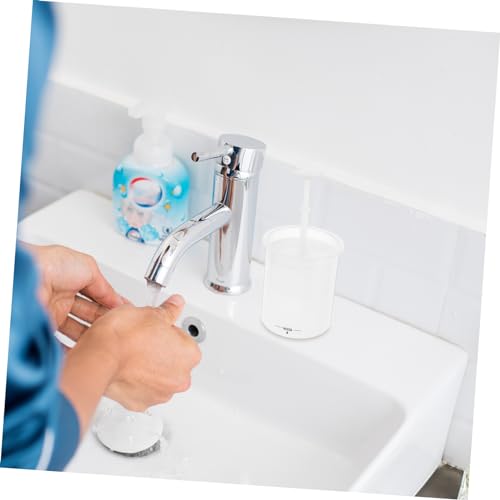 Baluue 2pcs Facial Foam Maker Cups Portable Cleansing Tool for Home Travel Produces Rich Foam for Skincare Efficient Face Wash Foamer Output