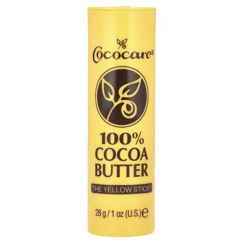 Cococare Coco Cocoa Butter Stick, Stock 100% 1 oz, 8 Pack