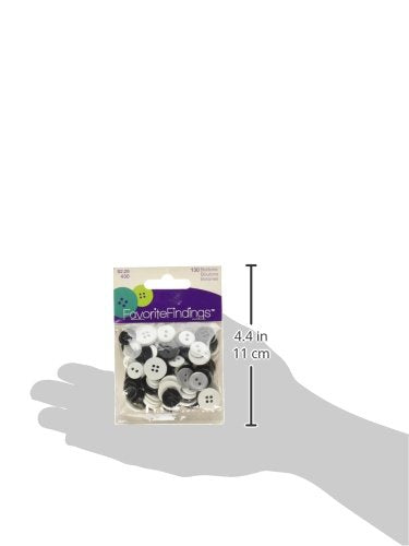 Blumenthal Lansing Black, White and Pearlized Round Buttons