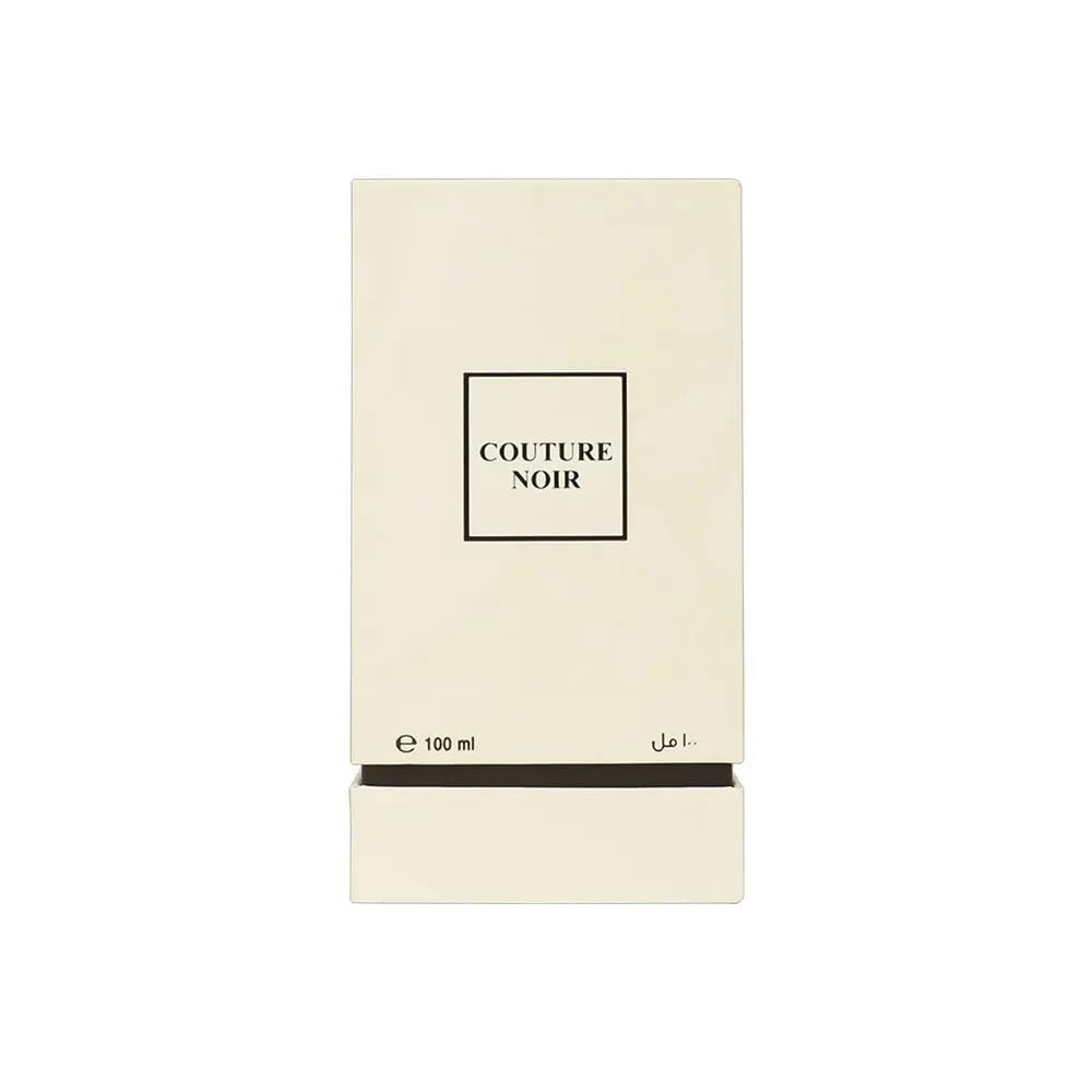 AHMED AL MAGHRIBI Couture Noir For Men Long Lasting Eau De Parfum -100ml