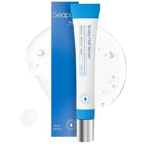 Scalpy Hair Growth Serum for Men & Women for Hair Loss & Thinning | Scalp Treatment with Salicylic Acid, Menthol, Dexpanthenol | Non-Greasy, Lightweight | Exfoliates Dandruff & Soothes Itch