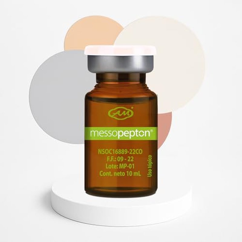 | Messopepton ? Cosmetic Peptide Complex for Muscle Tone & Appearance Support | with Leucine & Bio-Peptides | for Professional Use Only | 5x10mL Vials
