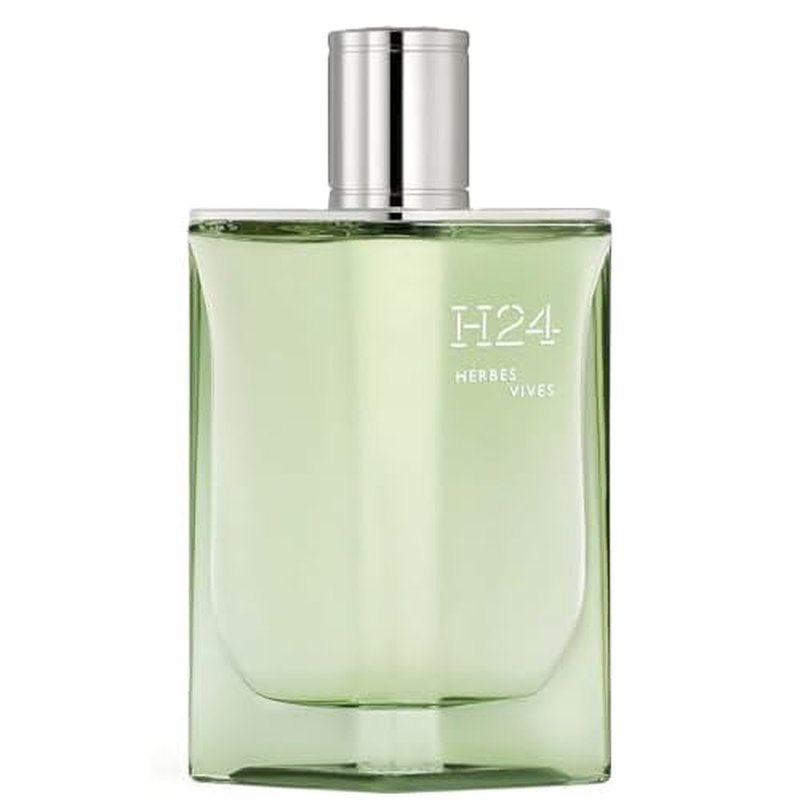 Hermes H24 Herbes Vives Eau De Parfum Rechargeable Spray for Men, 3.4 Ounce