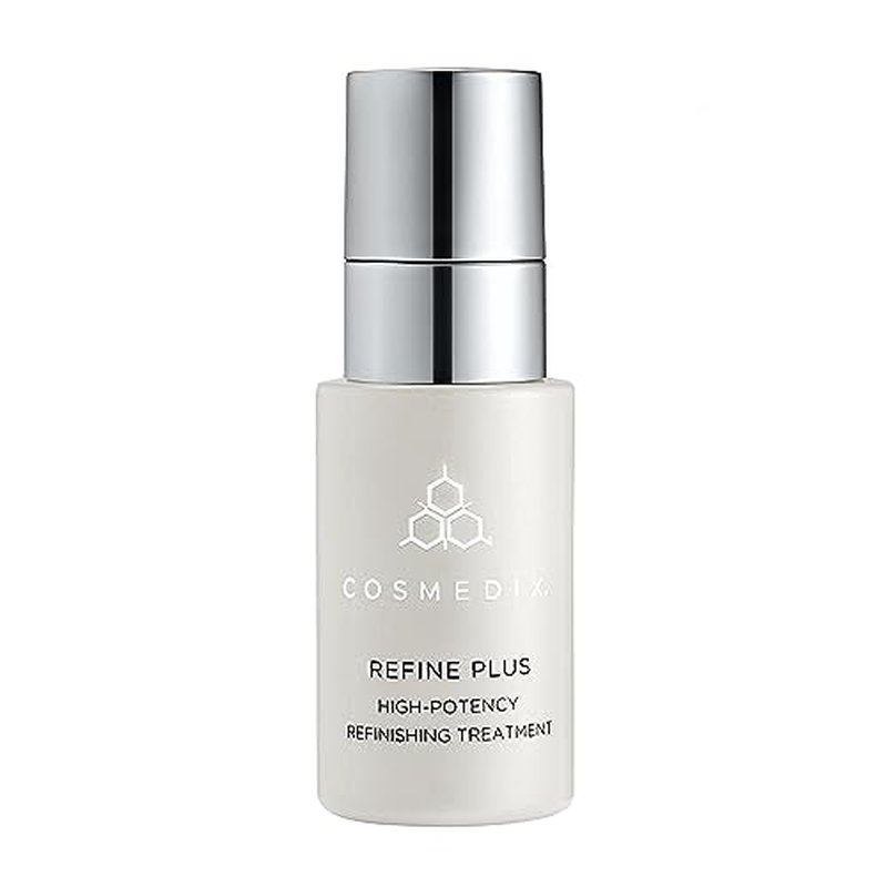 COSMEDIX Refine Plus, High Potency Anti-Aging Treatment for Face - PM Night Facial Peel for Acne Scars, Dark Spots, Fine Lines & Hyper-Pigmentation with Retinol Complex & Hydrating Ingredients