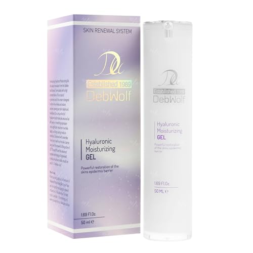 Hyaluronic Moisturizing Gel - Reduces Wrinkles, Deep Hydration, Reinforces Barrier, Anti-Aging, Enriched with LIFT Oleoactif & Argireline, Moisturizer Face Cream for Women, 50ml (1.69 fl. oz)