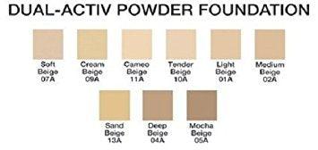 Probeautyco Dual Activ Pressed Powder Foundation - Medium Beige | Long-Lasting Coverage