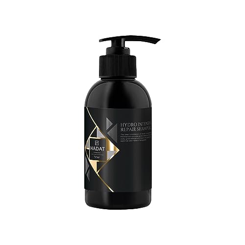 HADAT Hydro Intensive Repair Shampoo 8.45 Fl. Oz. (250 ml) Without Sulphates and Parabens: Natural Hydration and Strength. Deeply Moisturising Hair, Repairing Very Damaged Hair