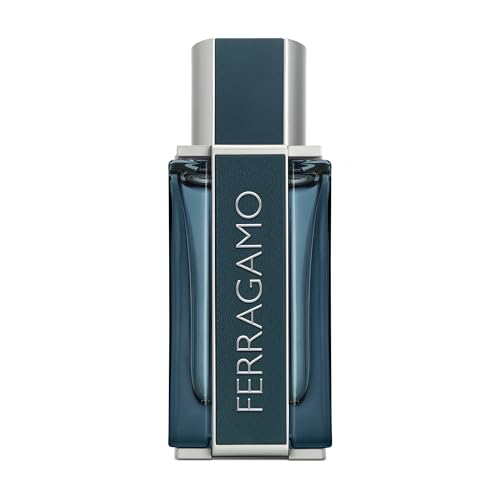 FERRAGAMO Intense Leather Eau de Parfum Pour Homme, Cologne Spray for Men