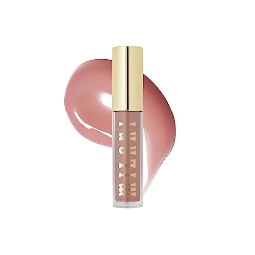 Milani Lip Gloss, Keep It Full Nourishing Lip Plumper with Hyaluronic Acid & Peptides for Soft, Fuller-Looking Lips (0.13 Fl. Oz.) Soft Rose