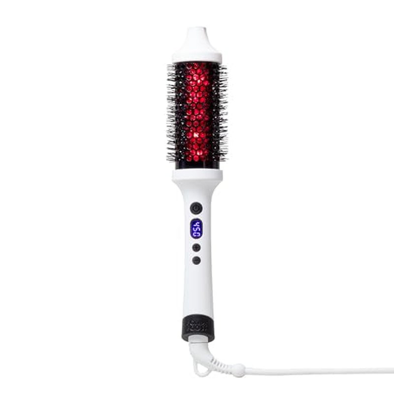 BONDIBOOST Infrared Thermal Brush, Heated Thermal Round Brush for Smooth + Shiny Hair, Dry Hair Styling for Instant Volume, Less Hair Breakage + Minimizes Snags, Frizz-Free