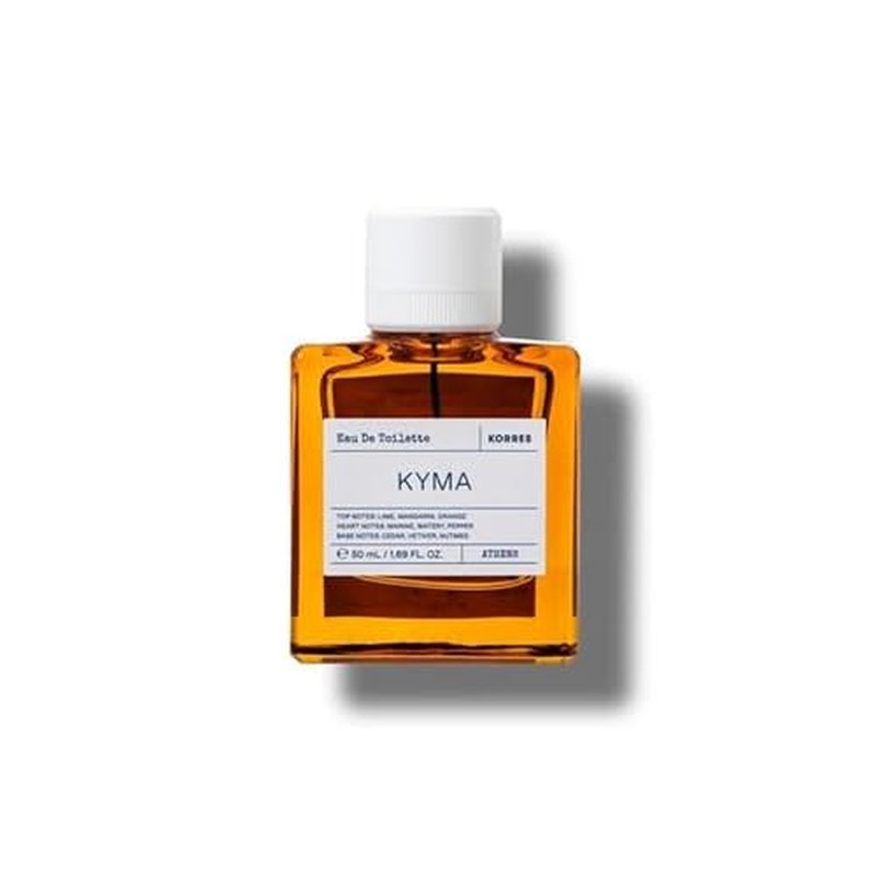 KORRES Kyma Eau De Toilette 1.69 Fl Oz & Shower Gel 8.45 Fl Oz Set, Marine Citrus Scent, Clean Formulas with Aloe & Marshmallow Root Extract, Unisex Body Care, Vegetarian, Cruelty Free, Made in Greece