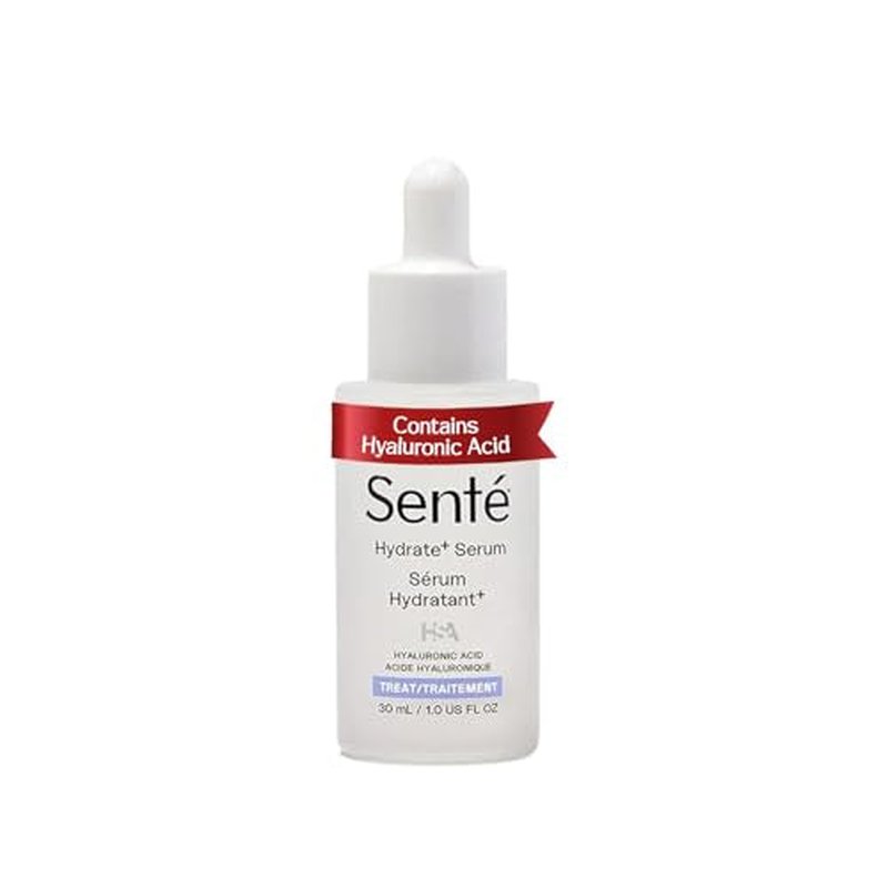 Sent? Hydrate+ Serum | Hyaluronic Acid with HSA for Glass Skin | Deep Hydration & Barrier Support | Fast-Absorbing | Calms & Soothes | Paraben, Cruelty, Fragrance Free | 1.0 oz