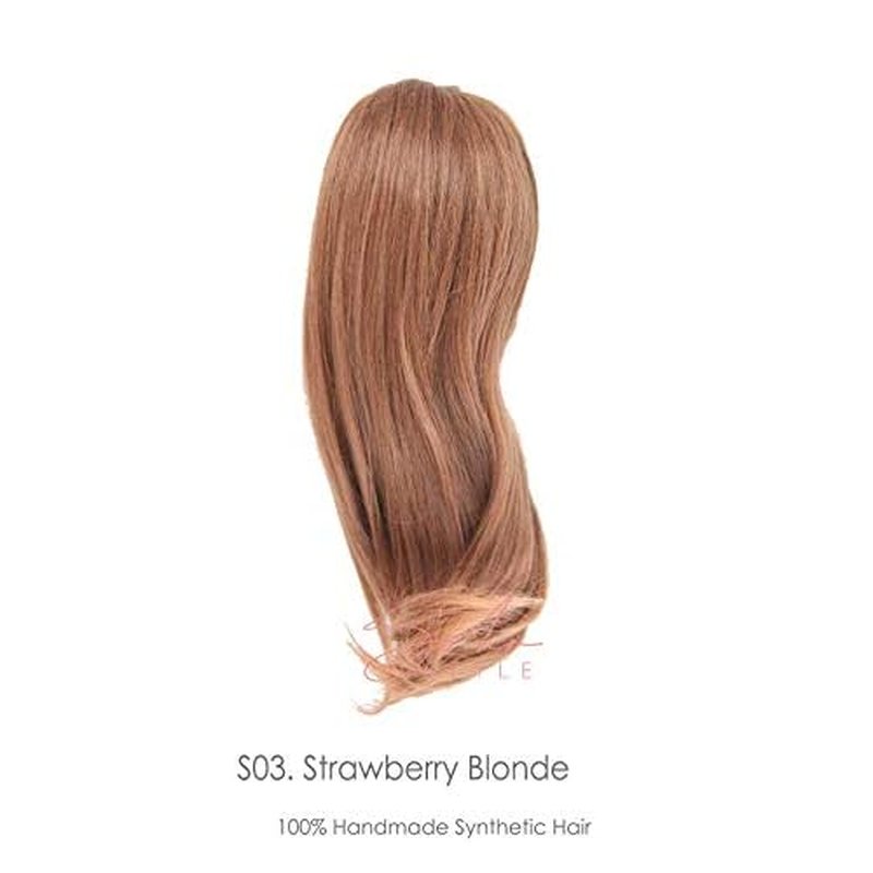 Soho Style Susan S03-16 inch Futura Jaw Clip in Claw Ponytail Extension Drawstring Hairpiece, Strawberry Blonde