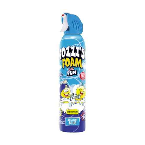 FOZZI'S Bath Soap Foam Aerosol for Kids Brilliant Blue,Good Clean Fun, (11.04 Fl Oz,Pack of 3)