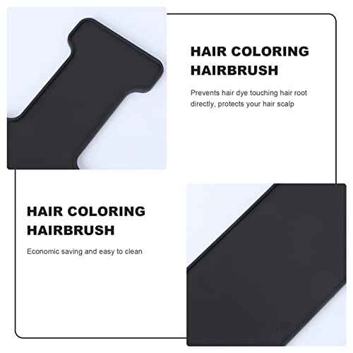 3pcs Highlighting Board Hair Coloring Kit Highlighting Boards with Teeth, Hair Dye Tools Highlighting-Paddle for Barber Salon Hairstylist