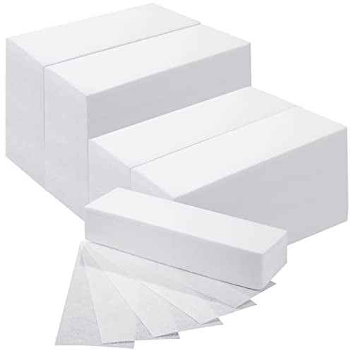 2000 Pcs 3'' x 8'' Non Woven Wax Strips for Hair Removal, Large Body and Facial Wax Strips Epilating Cloth for Leg Beauty Women Men Arms, White