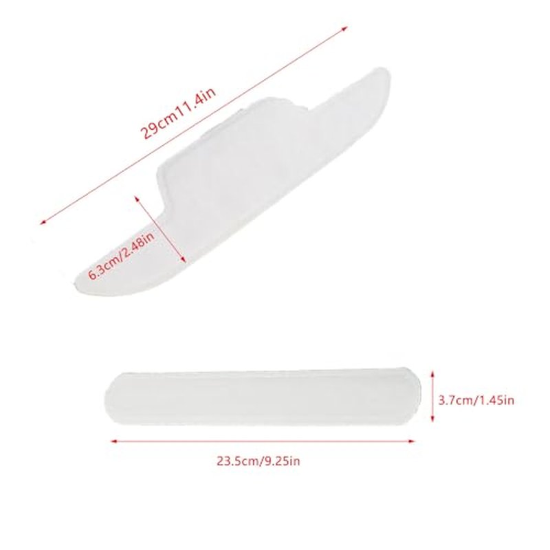 50 Pack Disposable Collar Protector Sweat Pads Sticker Self-Adhesive Grime Side Lining Stand Sticky Neck Liner for Hats Shirt Cuff Men Women Dress Shirts Hats Summer