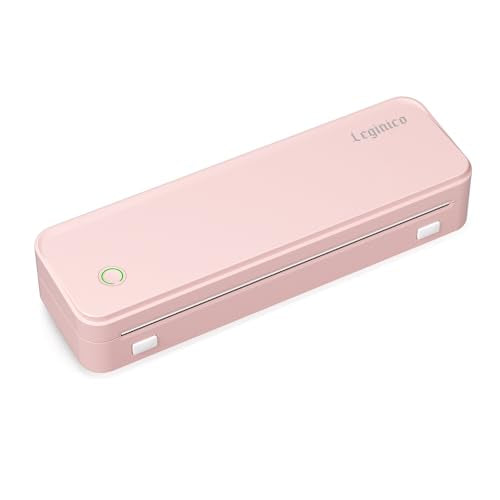 Tattoo Stencil Printer with 40pcs Transfer Paper, Bluetooth Thermal Tattoo Printer Machine for Beginners & Artists, Compatible with Android & iOS, PC(Pink)