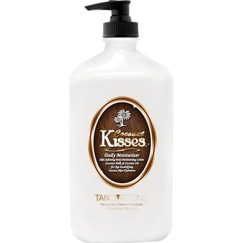 Devoted Creations Coconut Kisses Daily Moisturizer - Skin Softening Body Moisturizing Lavish Hydrating Daily Moisturizer