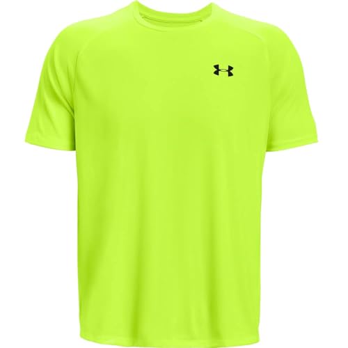 Under Armour Men's Tech 2.0 Short-Sleeve T-Shirt , High-Vis Yellow (731)/Black, XX-Large