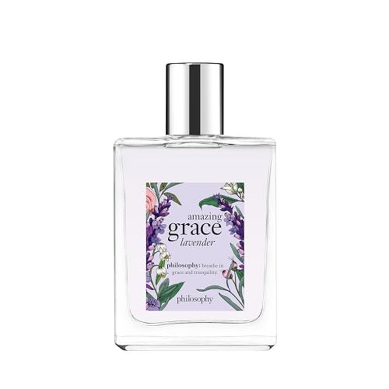 philosophy amazing grace lavender eau de toilette - delicate & enchanting women's perfume - with notes of berries & musk - long lasting fragrance
